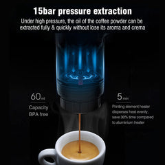 Multifunctional Portable Coffee Machine Coffee Powder Nespresso and Dolce Gusto Capsule