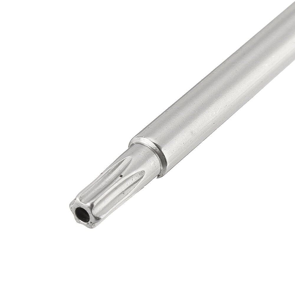 10Pcs S2 Alloy Steel T6-T40 100mm Magnetic Torx Screwdriver Bits 1/4 Inch Hex Shank