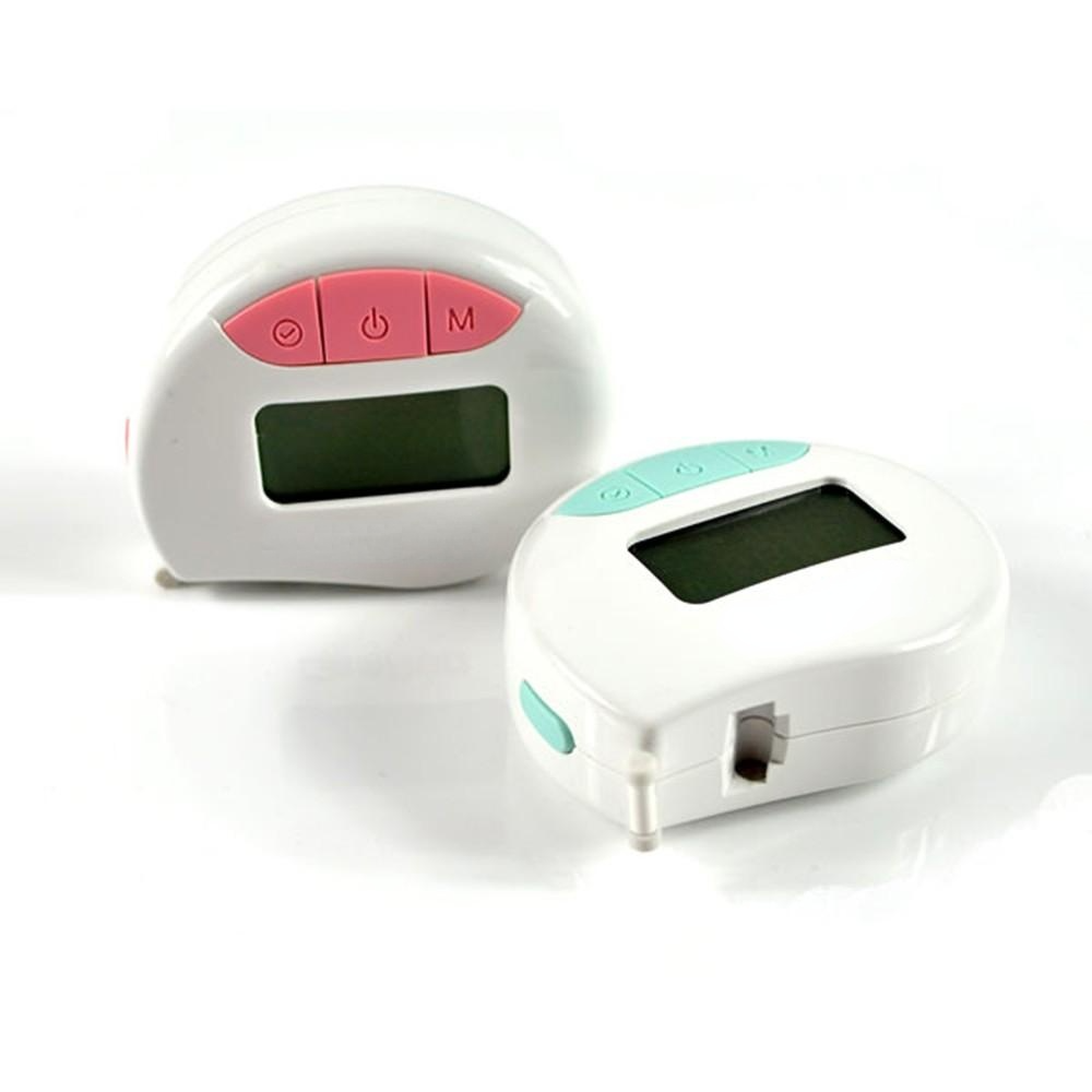 Digital Measuring Tape Accurately Measures Body Part Circumferences Display Records Results Measurements