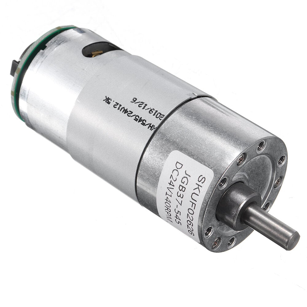 DC 24V 140RPM Gear Reducer Motor with Encoder Geared Reduction Motor