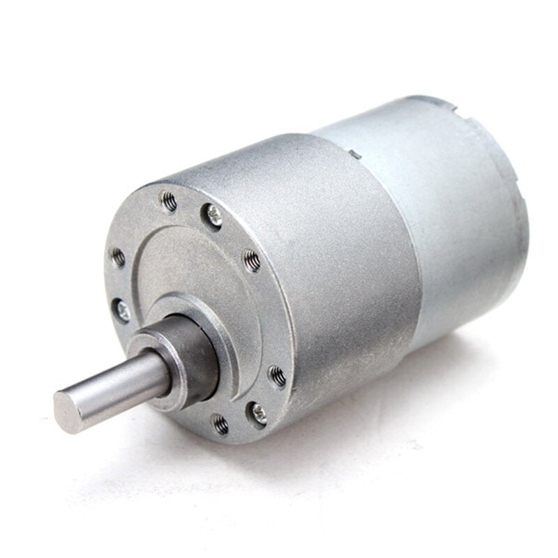 4Pcs 12V 130RPM DC Metal Gear Reducer Motor High Torque DC Gear Motor