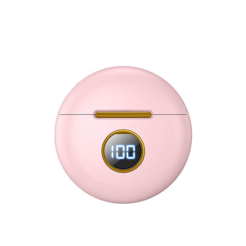 Bluetooth Headset BT5.1 Wireless Headphone Long Life Noise Cancellation Sensitive Light Earphone with Mic