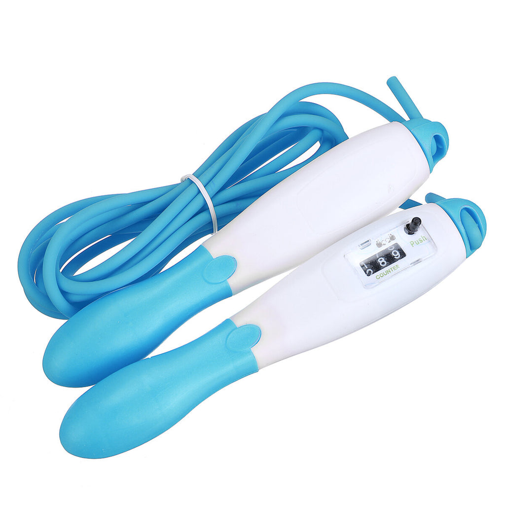 3m Rope Jumping LCD Count Jump Skipping Sports Gym Slimming Fitness Activity