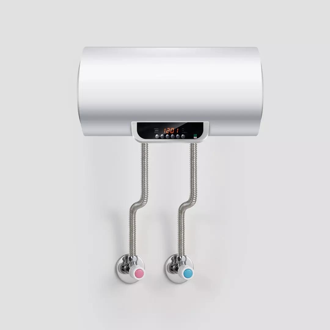 Stainless Steel Basin&Toilet Flexible Plumbing Water Corrugated Hose G1/2" Hot&Cold Tube Bathroom Heater Pipes 20-60cm from