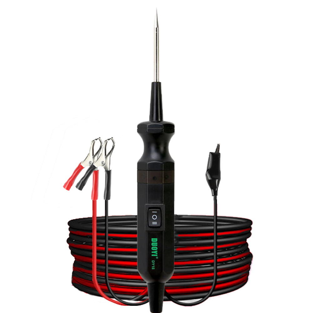 Car Circuit Tester Power Probe Automotive Diagnostic Tool Electrical Current Voltage Scanner Tool 6-24V