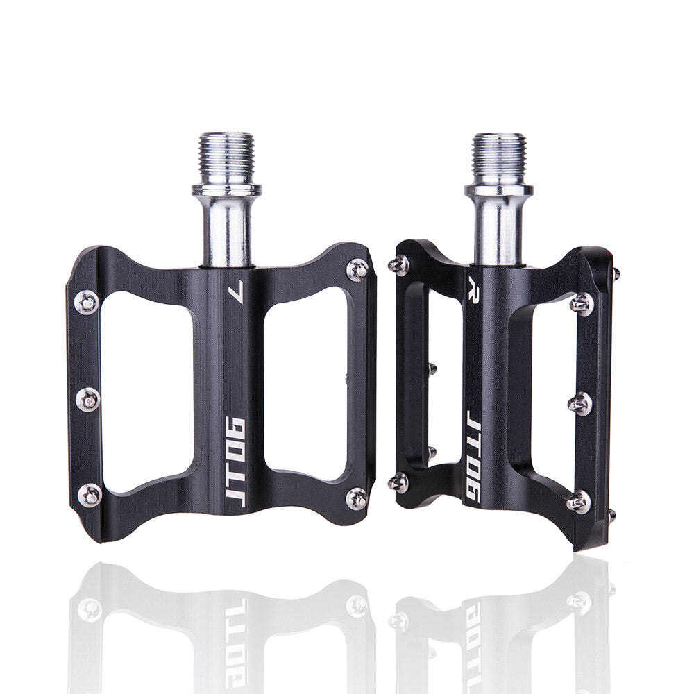 Aluminum Alloy Colorful Ultra-lightweight Anti-slip Durable 1 Pair Bicycle Pedals Mountain Bike Pedals Bike Accessories
