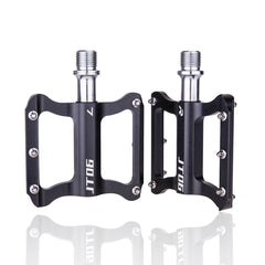 Aluminum Alloy Colorful Ultra-lightweight Anti-slip Durable 1 Pair Bicycle Pedals Mountain Bike Pedals Bike Accessories