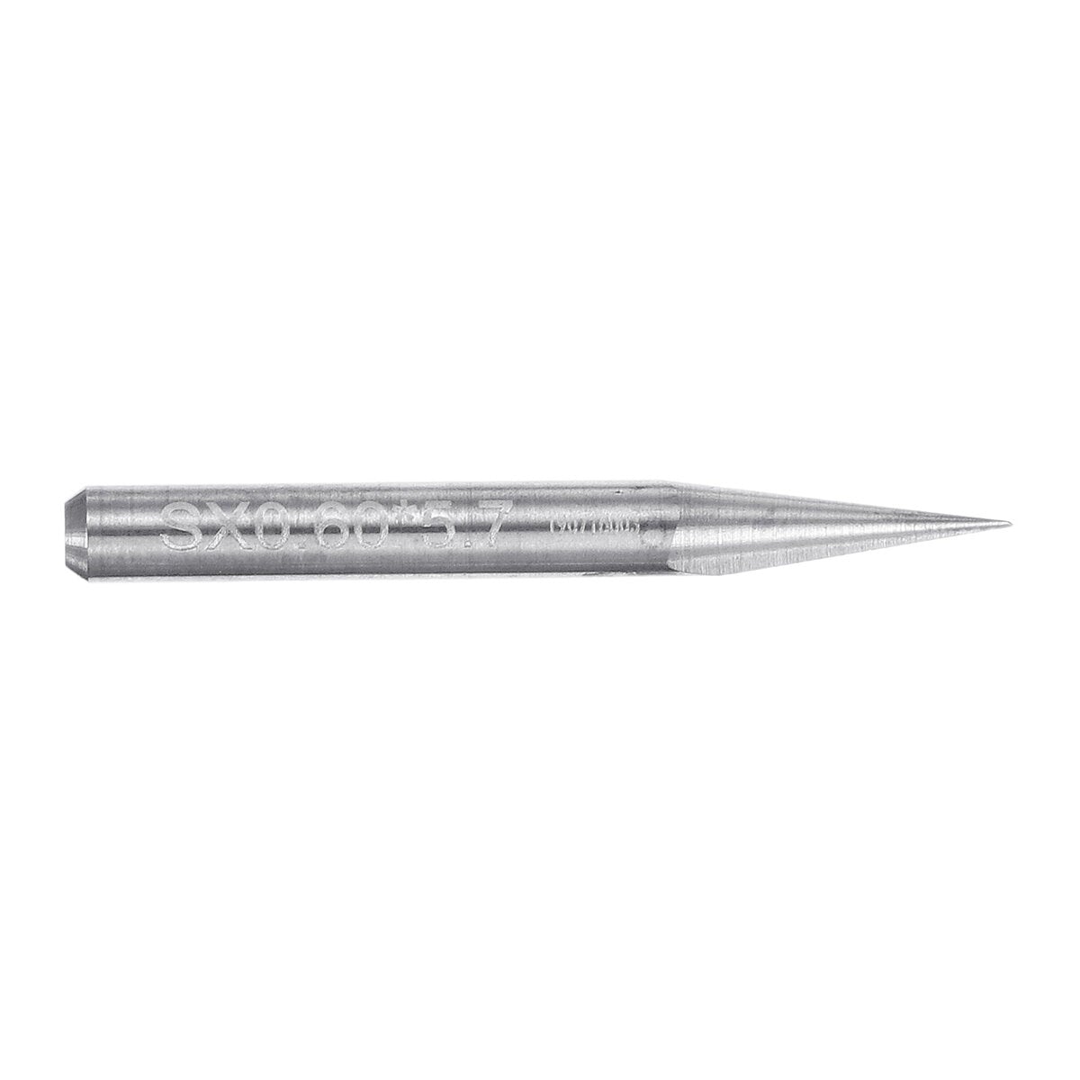 20pcs 0.1mm 10/15/20/30 Degree 3.175mm Carbide PCB Engraving Bit CNC Router Tool