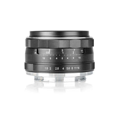 25mm F1.8 Wide Angle Manual Lens APS-C Micro Lens for Nikon Z N1 for Fuji X for Olympus M43 for Sony E Mount Camera
