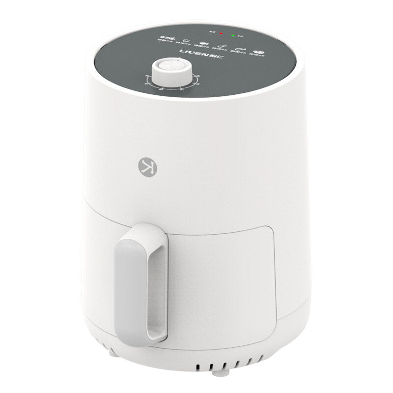 Air Fryer 900W 1.5L Oil Free Electric Air Oven Cooker Mechanical Knob Easy Operation Design