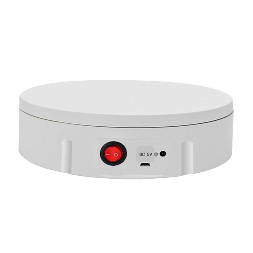 22cm Diameter Electric Display Stand Intelligent Remote Control Rotating Table Live Shooting And Automatic Disk