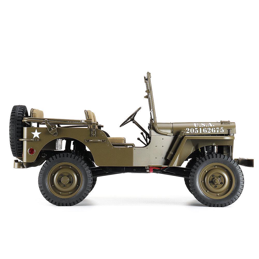 2.4G 2CH 1941 MB SCALER RC Car Waterproof Vehicle Models Fully Proportional Control