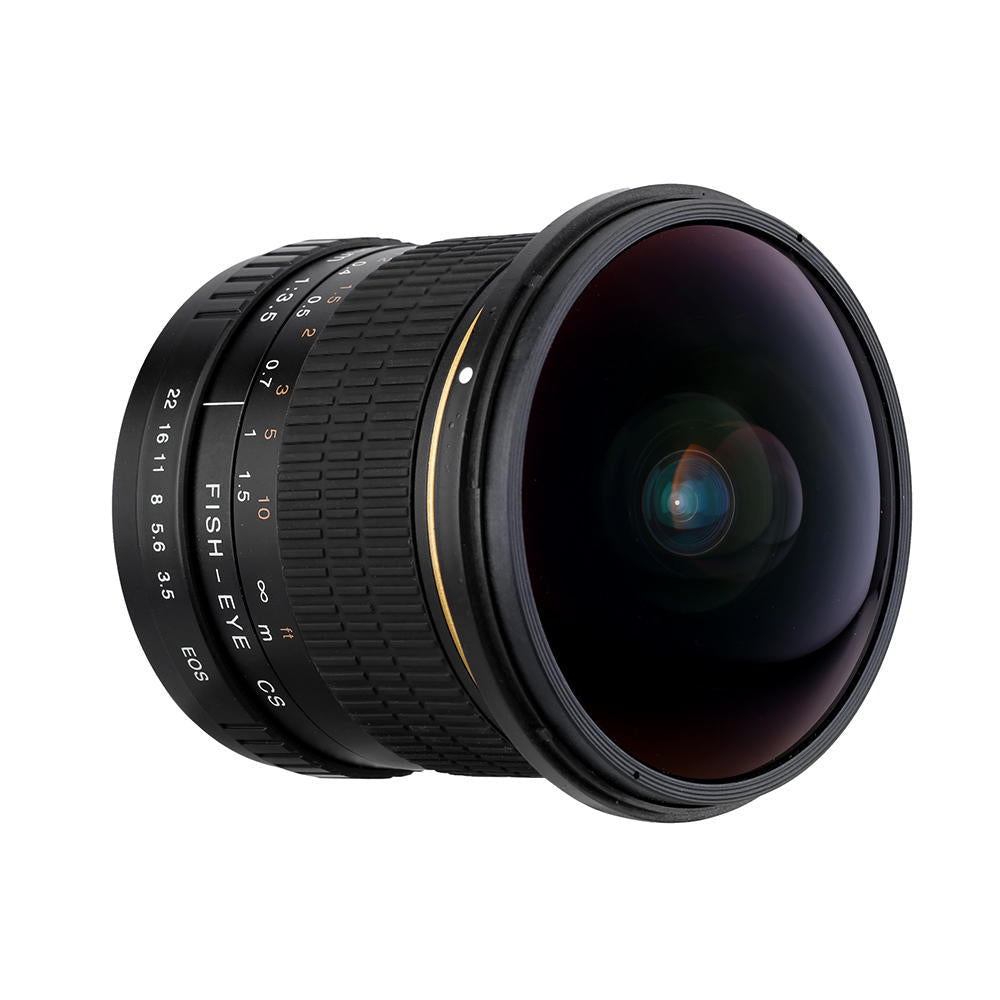 8mm F/3.0 Manual Ultra Wide Angle Fisheye Lens for Canon for Nikon DSLR Camera