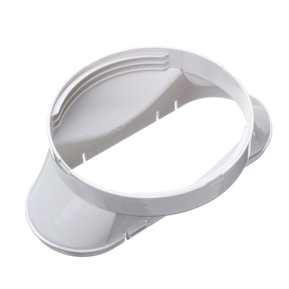 13cm Window Adaptor Tube Connector Portable Air Conditioner Spare Parts Flat Interface Adaptor For Air Conditioner Exhaust Hose Kit Plate