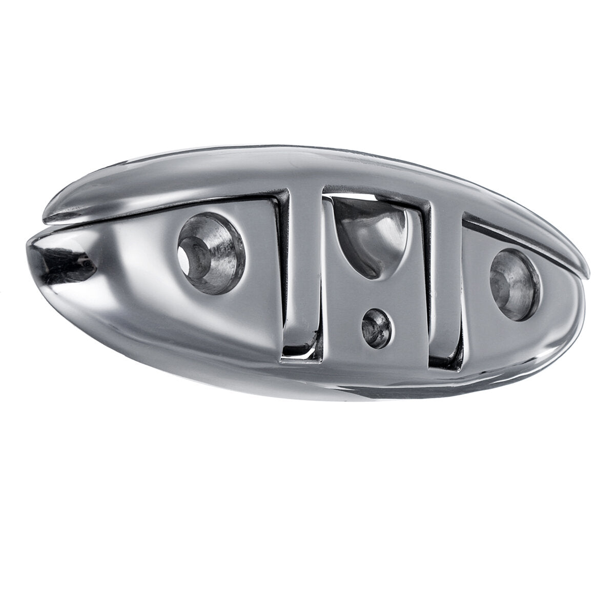 6'' 150mm Marine Flip Up Folding Pull Up Cleat Stainless Steel Boat Decorative Hardware