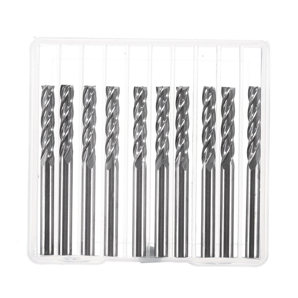 10Pcs 3-50mm Diamond Drill Bits Set Glass Hole Saw Cutter Tools