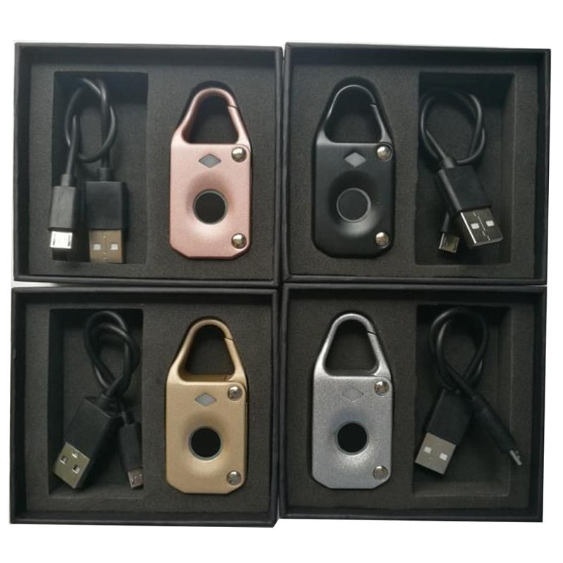 Anti-theftl Electronic Smart Fingerprint Padlock Outdoor Travel Suitcase Bag Lock