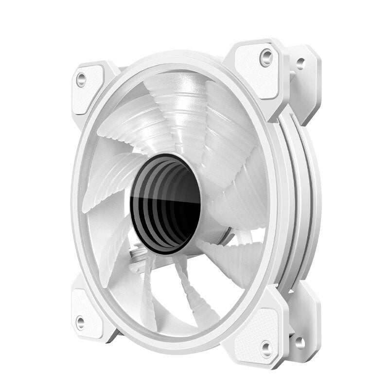 12cm PC Computer Case Fan Cooling Cooler 5V 3Pin/4Pin Adjustable RGB Silent Chassis Cooler Radiator
