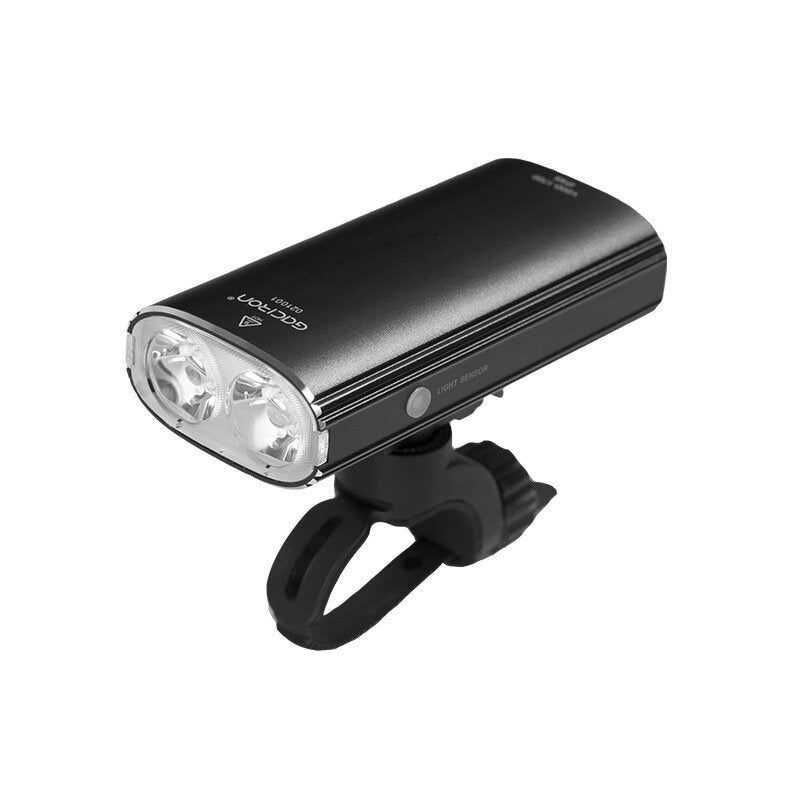1600Lm Bike Headlight 2-in-1 Mount Holder Bicycle Flashlight 5 Modes Adjustable USB Charging 5000mAh Competition Grade Bike Light Outdoor Cycling