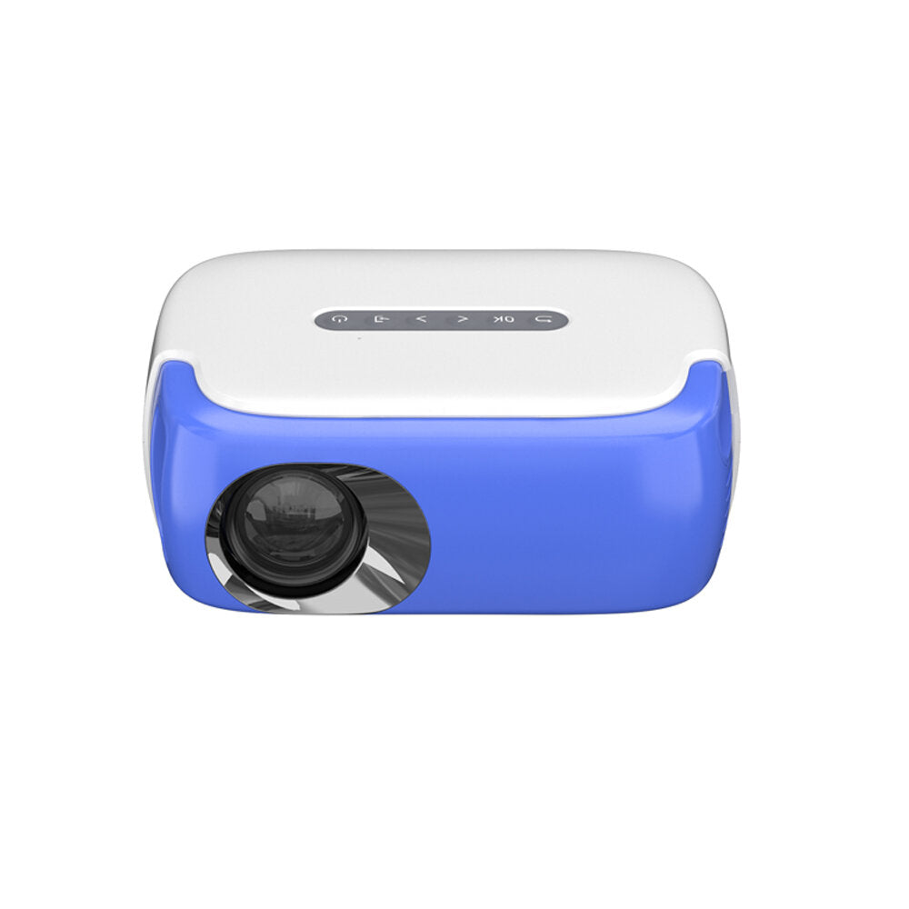Mini LED Projector LCD 1080P Supported 40 ANSI Lumens Portable Children Home Theater