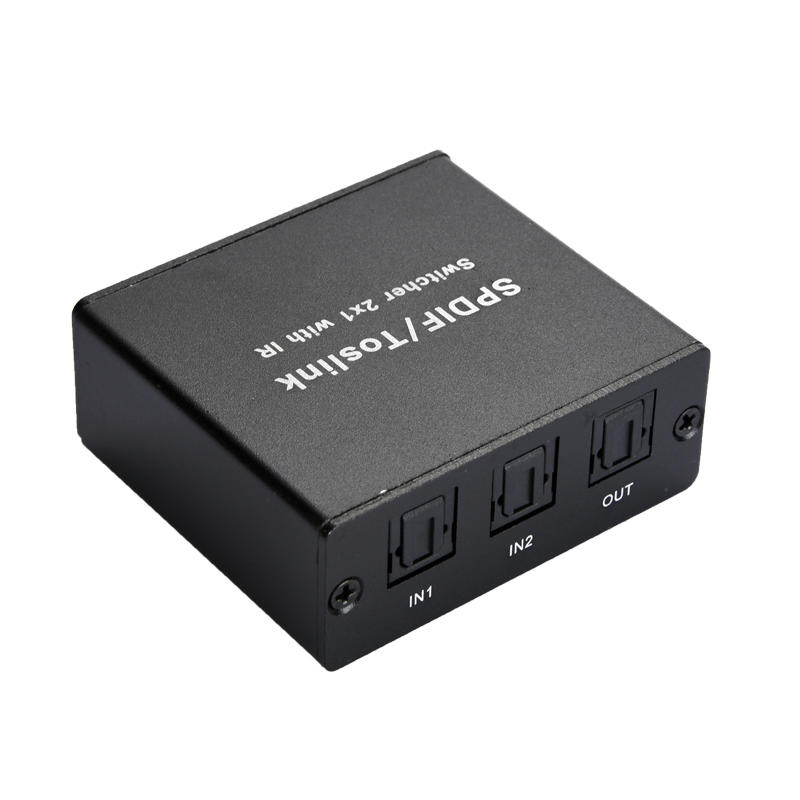 SPDIF/ToslinK Video Switcher 2x1 with IR