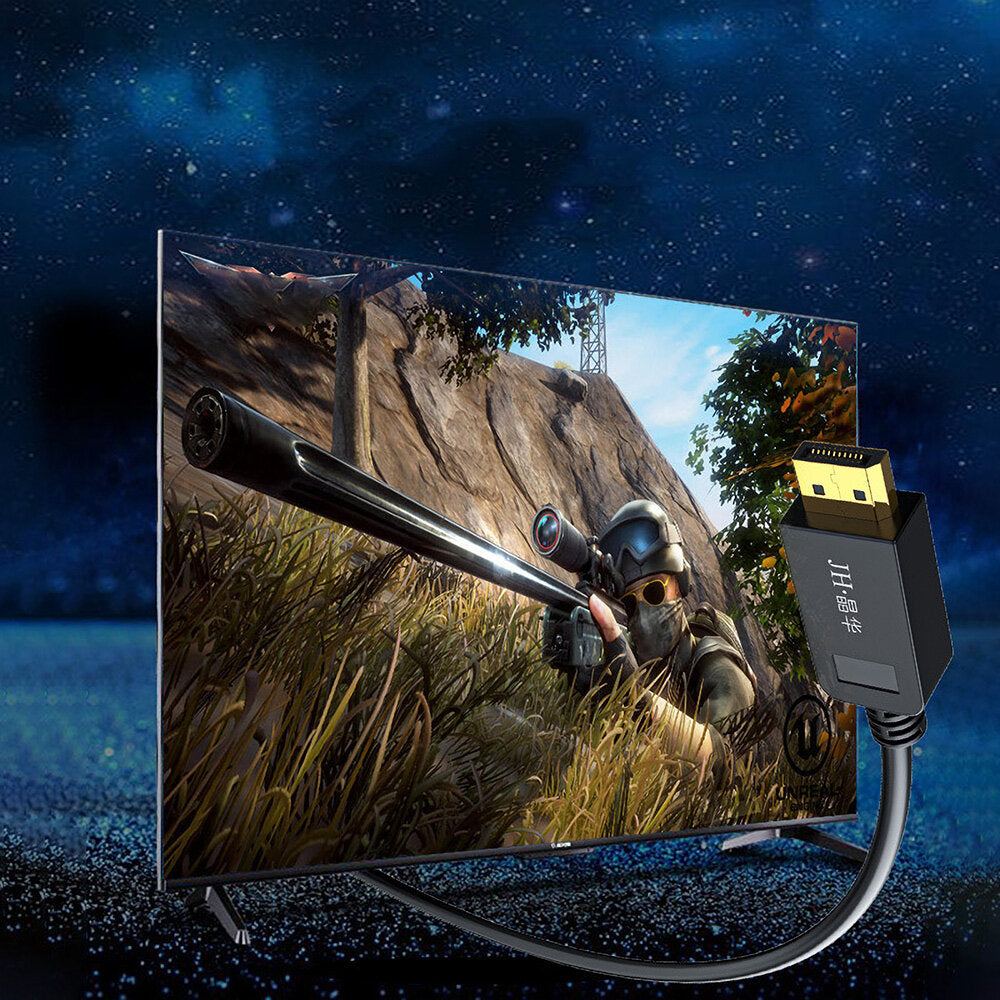8K DisplayPort1.4 Cable DP1.4 Male to Male HD Cable 32.4Gbps HDR 3D Conection Cable for TV Projector Desktop PC