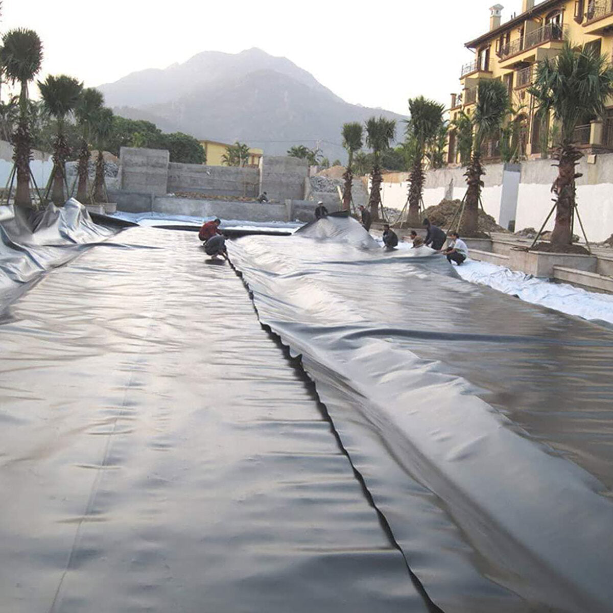 UV Resistant Pond Liner, Durable and Long-Lasting, Tear Resistant & Heavy Duty Remnants Stream Garden Landscaping