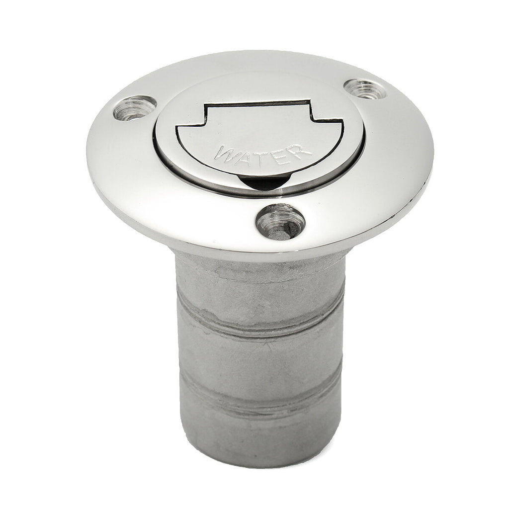 1-1/2inch 38mm Boat Deck Fuel Water Filler Keyless Cap Marine Fill 316 Stainless Steel