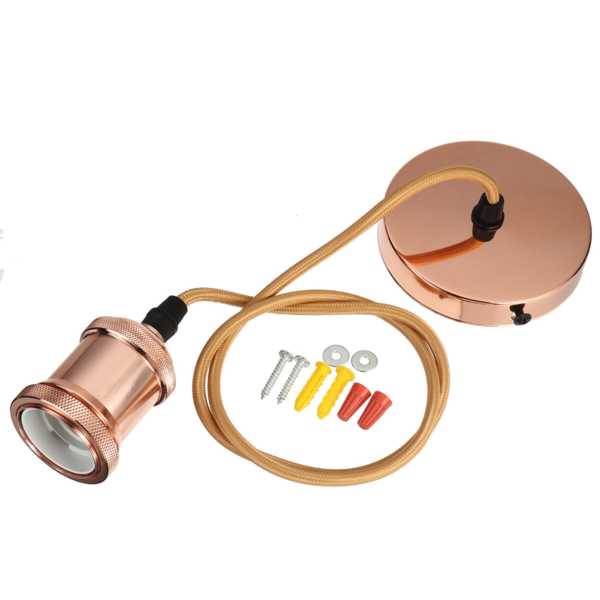 Ceiling Light Bulb Adapter Fitting Retro Vintage Industrial Pendant Lamp Holder AC220V