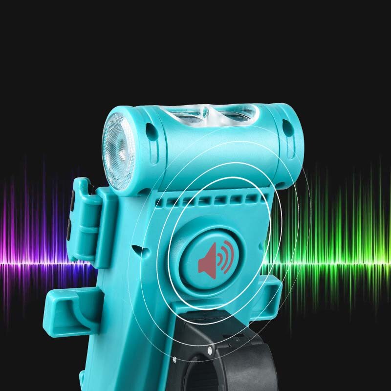 5-in-1 2000mAh/3500mAh 500LM Bike Light USB Rechargeable Power Bank Waterproof Phone Holder Headlight With Bike Horn
