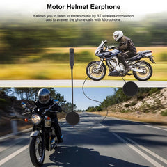 wireless motorcycle helmet headset Bluetooth 5.1 headphone motor earphone with microphone music call control