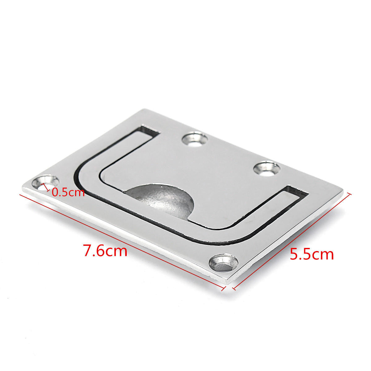 316 Stainless Steel Ring Pull Handle Hatch Latch Lift Yacht Flush Fitting Lifting Hardware