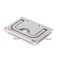 316 Stainless Steel Ring Pull Handle Hatch Latch Lift Yacht Flush Fitting Lifting Hardware