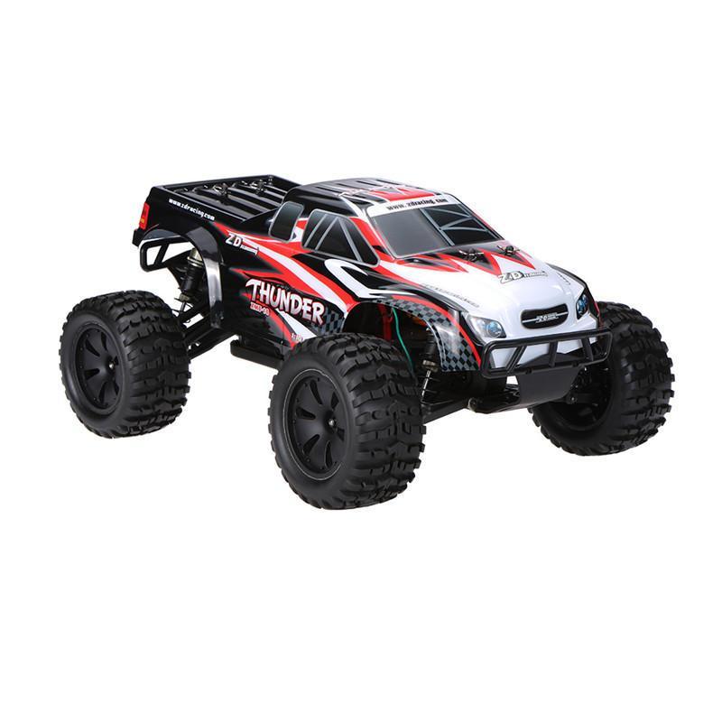 Racing Thunder ZMT-10 1/10 DIY Car Kit 2.4G 4WD RC Truck Frame Without Electronic Parts