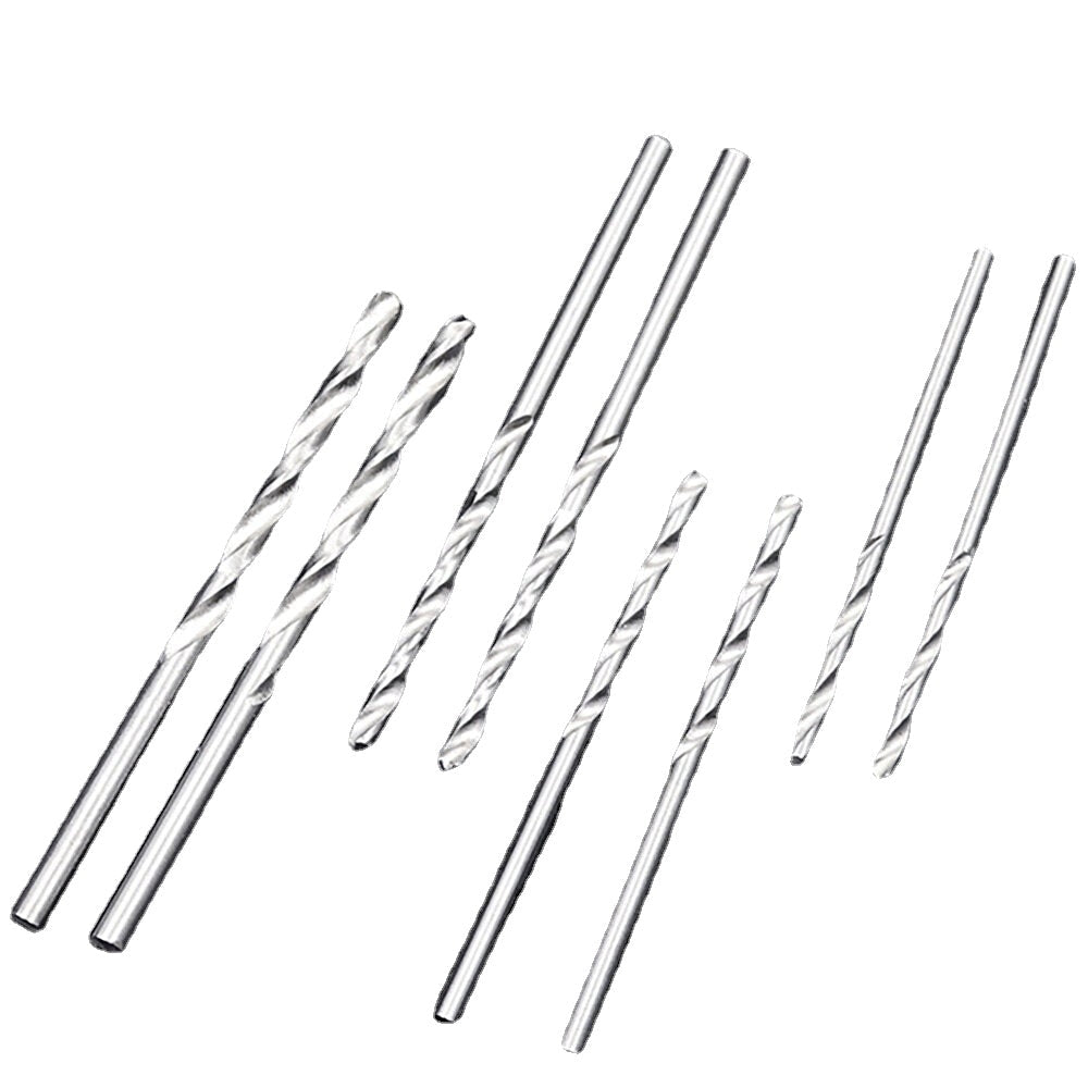 10pcs 0.5-3.0mm Drill Bit HSS Round Shank Twist Tools For Woodworking Repair Tool