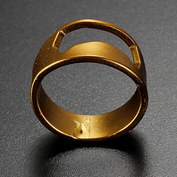 Stainless Steel Finger Ring Shape Beers Bottle Opener for Bar Tool