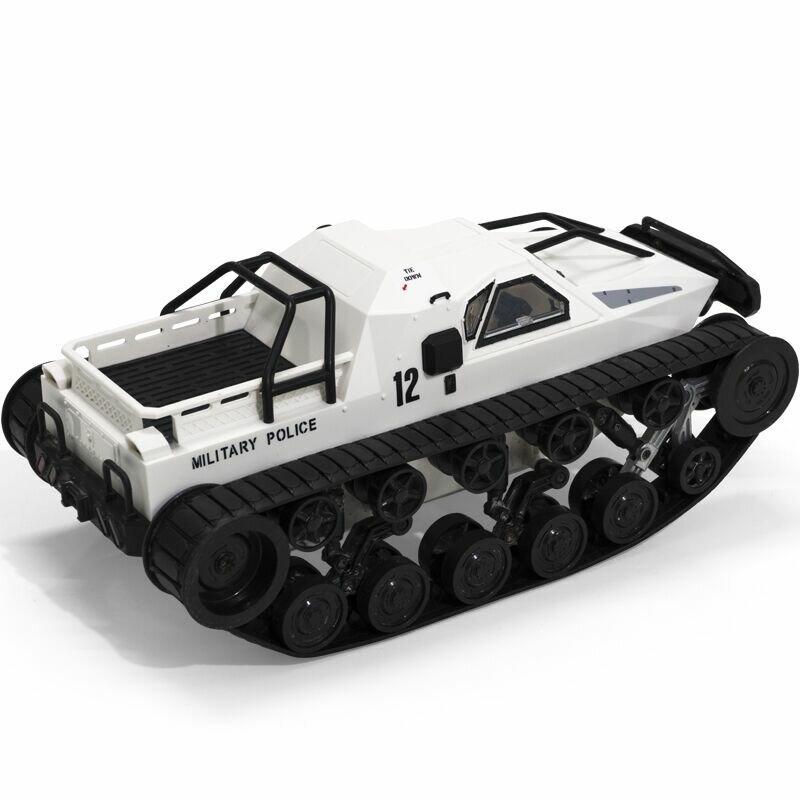 RC Tank Car Kit Need to Assemble 2.4G High Speed Full Proportional Control RC Vehicle Model Without Electronic Element No Transmitter No Battery