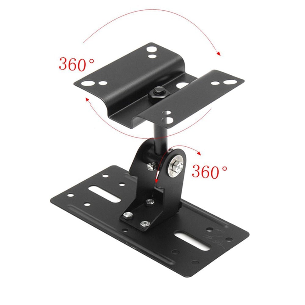 360 Adjustable Metal Home Projector Speaker Bracket Ceiling Wall Mount Stand Holder 15kg Loading