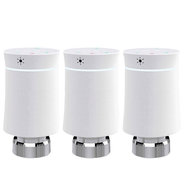 Thermostat Radiator Actuator Valve Smart Programmable TRV Temperature Controller Alexa Voice Control