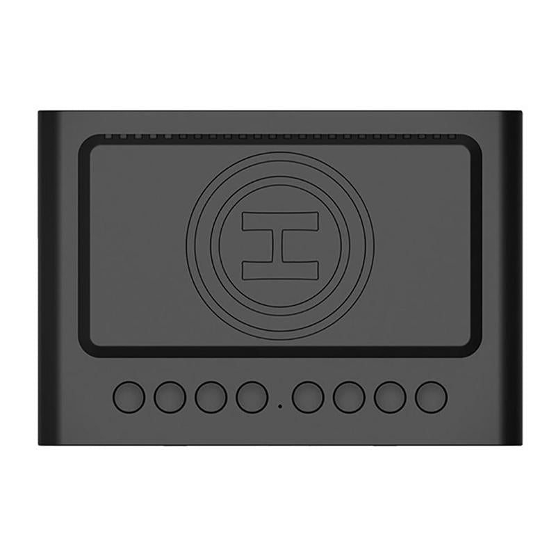 Wireless Bluetooth Speaker Wireless Charger, USB Charging for Phone Portable Double Alarm Clock FM Radio Subwoofer, Three-range Brightness Adjustment