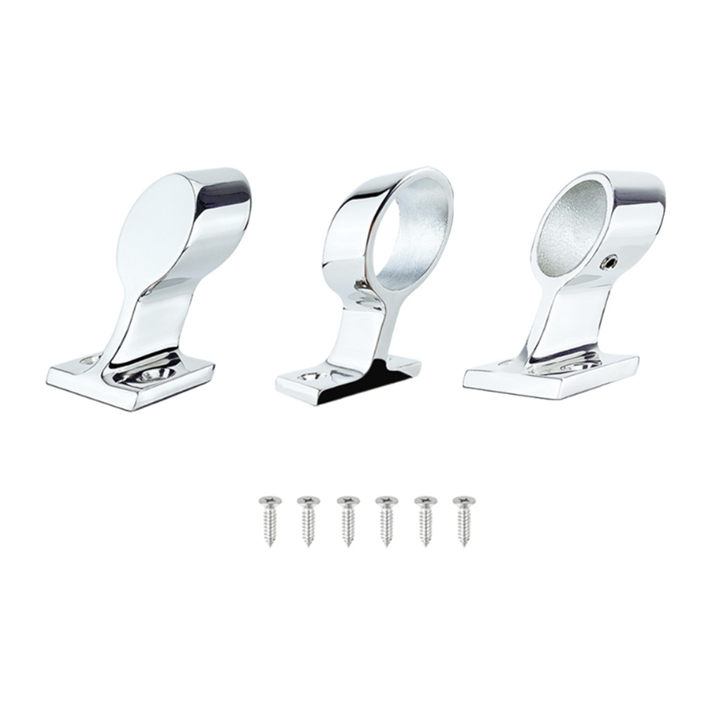1PC Angles 316 Stainless Steel Boat Hand Rail Fitting Marine Railing Support Bracket Tube Stanchion Hardware Yacht Accessories