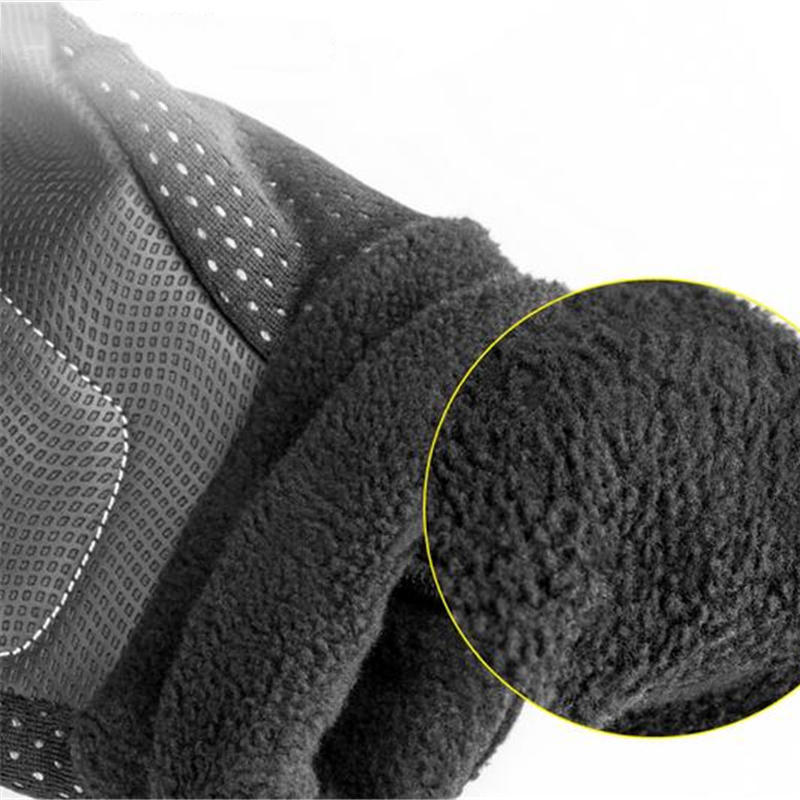 Cycling Gloves Winter Thermal Windproof Full Finger Anti-Slip Touch Screen Bike Bicycle