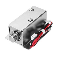 12V DC 0.8A Electric Lock Assembly Solenoid Cylindrical Cabinet Door Drawer