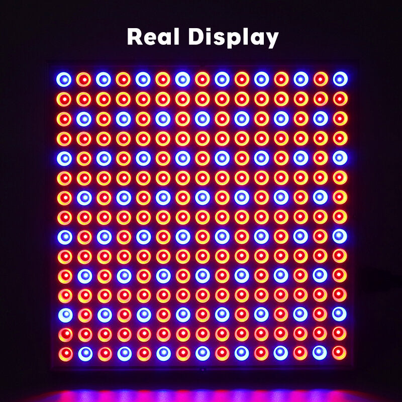 45W LED Grow Light Panel Growing Lamp Hydroponics Indoor Flower Veg Bloom Lighting AC85-265V