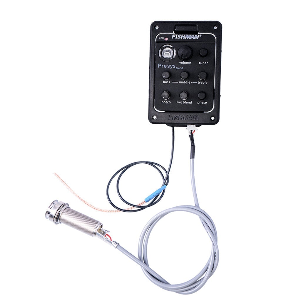 Mic Blend Dual Model Preamp EQ Tuner Piezo Pickup Beat