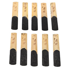 10pcs Clarinet Reeds Set Bb Tone Strength 1.5 Wind Instrument Reed Instrument Parts For Saxophone