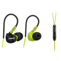Sport Stereo Bass 3.5mm In-ear Earphone Running Waterproof Sweatproof with Mic Headset