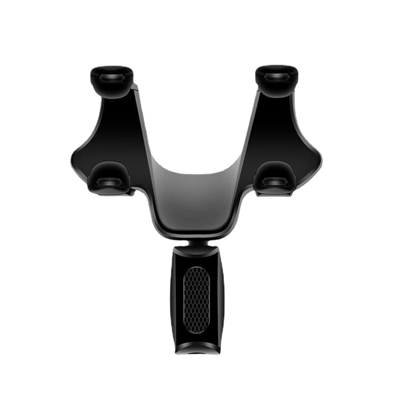 Car Rearview Mirror Mobile Phone Holder GPS Mount 4.0-6.2 inch