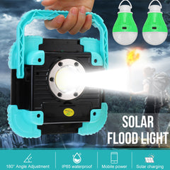 Portable LED Work Light USB Rechargeable 360Adjustable Flashlight w/ Light Bulb