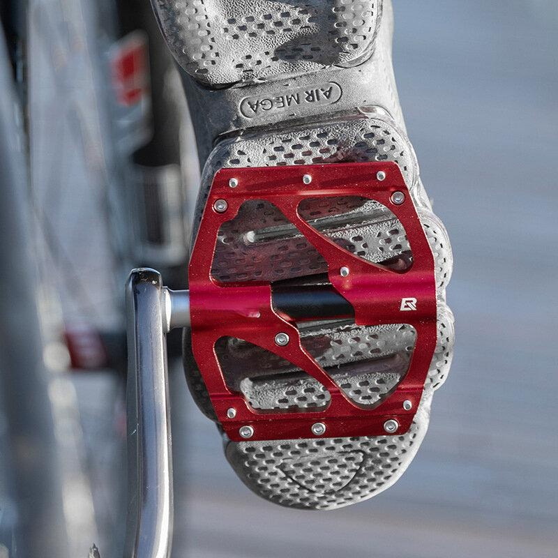 Bicycle Pedals Aluminum Alloy Non-slip High Speed Bearing Hollow-carved Dustproof